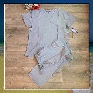 Greentown Scrubs, Gray, XL